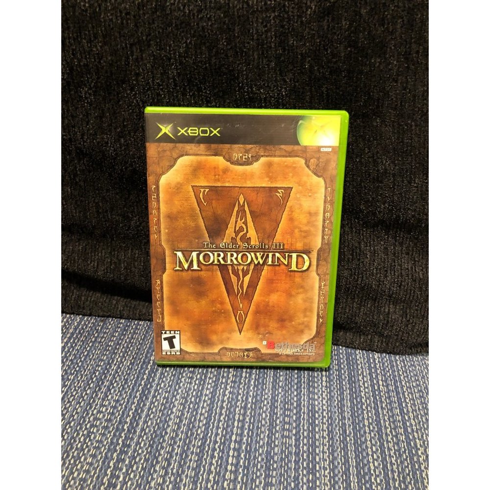 The Elder Scrolls III 3 Morrowind For Xbox - With Manual UNTESTED  see descript.